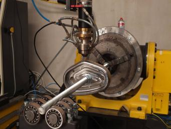 Laser cladding of the matrix Laser cladding of the matrix
