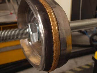 Laser cladding of the matrix Laser cladding of the matrix