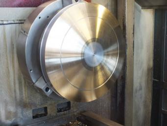 Laser cladding of the spherical parts Laser cladding of the spherical parts