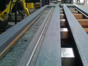 Laser hardening of the glinding bar Laser hardening of the glinding bar