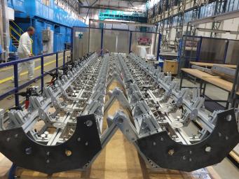 Production of stitching jig