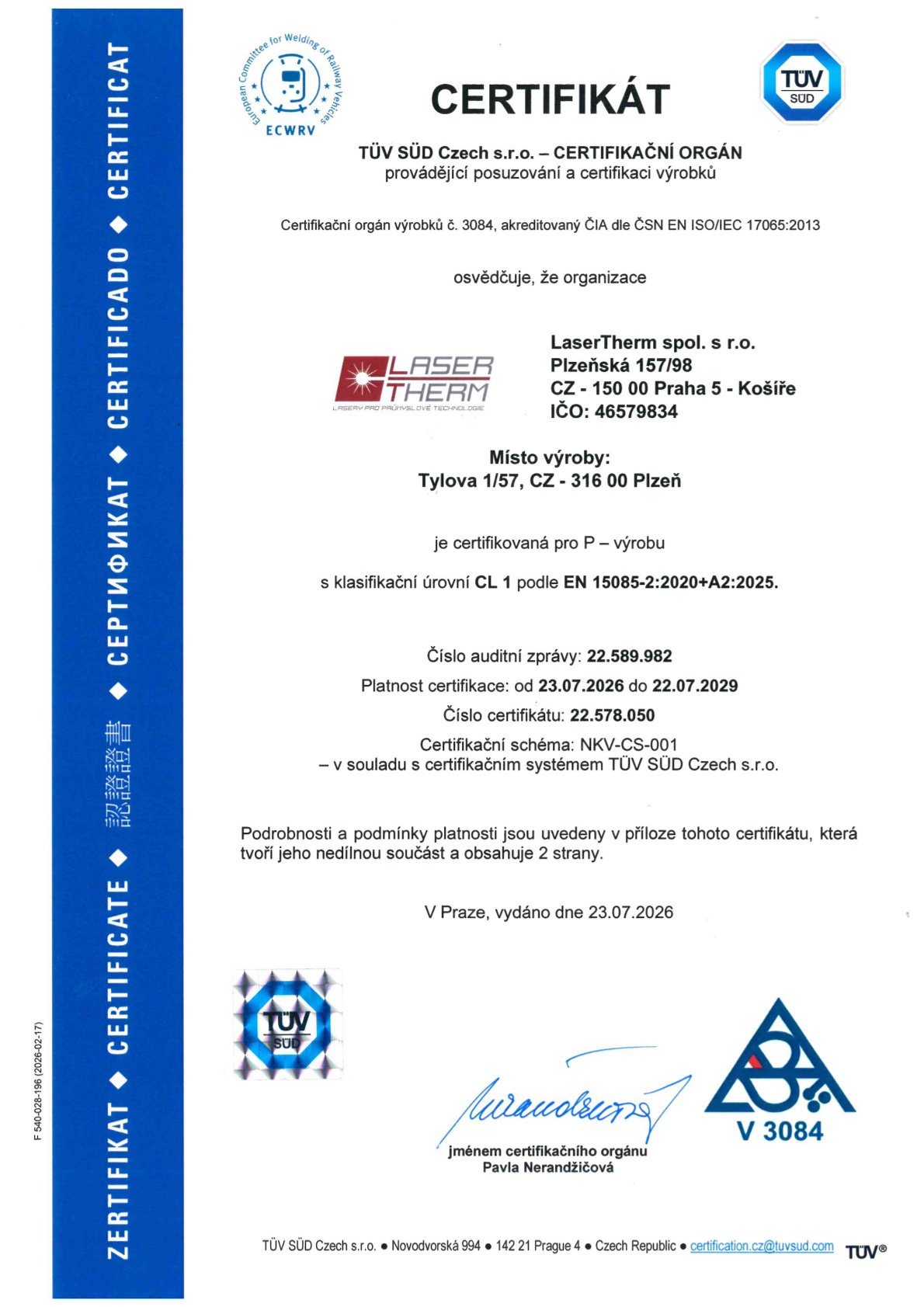 15085-2:2020 15085-2:2020