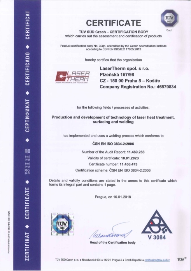 ČSN EN ISO 9001:2015