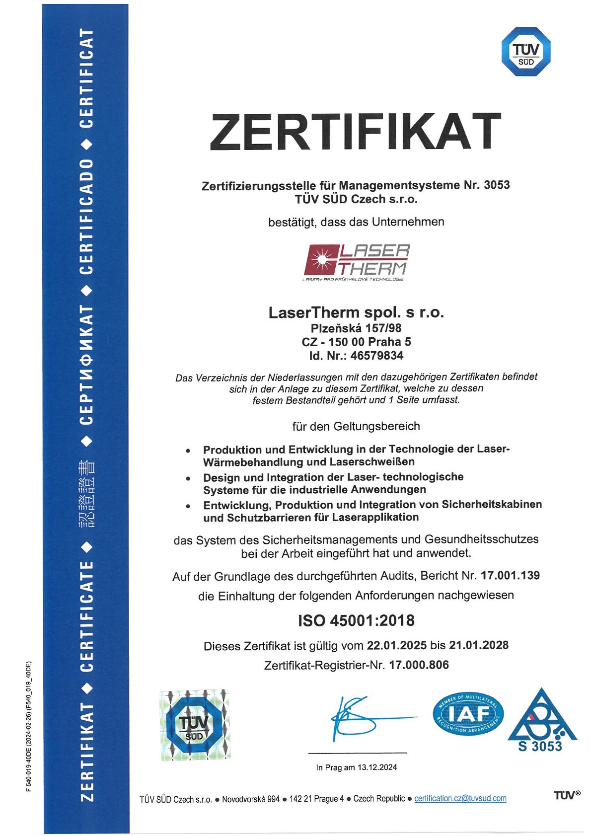 ČSN ISO 45001:2018 ČSN ISO 45001:2018