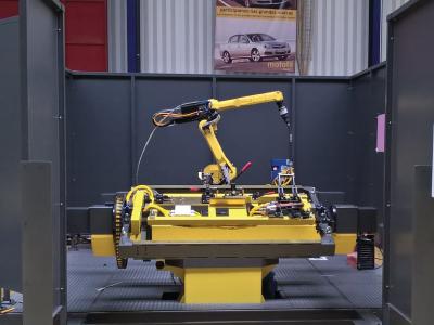 H-stůl - robotické svařovací polohovadlo