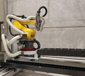 Laserové čištění svařence autobusu Laserové čištění svařence autobusu