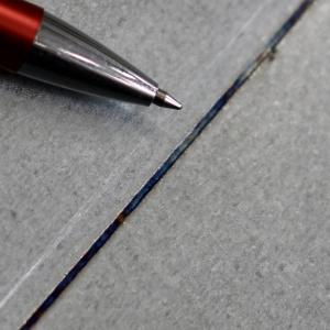 Pozink 0,8 mm svařený ručním laserem Pozink 0,8 mm svařený ručním laserem