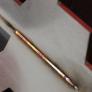 Rohový svar vnitřní nerez 3 mm Rohový svar vnitřní nerez 3 mm