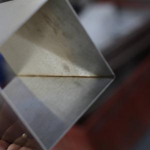 záběr na průvar vnějšího koutu záběr na průvar vnějšího koutu