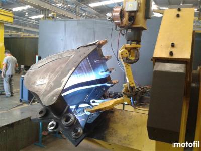 Robotic welding of complicated assemblies
