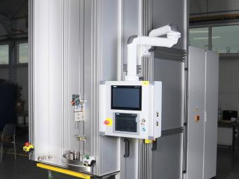 Workstation for automated laser welding of aluminum components for cooling systems Workstation for automated laser welding of aluminum components for cooling systems