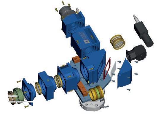 Härtungslaserkopf Härtungslaserkopf