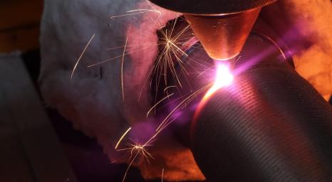 Laserové navařování stelitu robotem FANUC Laserové navařování stelitu robotem FANUC