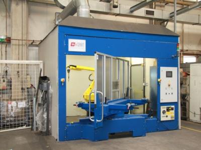 Robotische Schweißzelle MIG/MAG (CO2) Robotische Schweißzelle MIG/MAG (CO2)