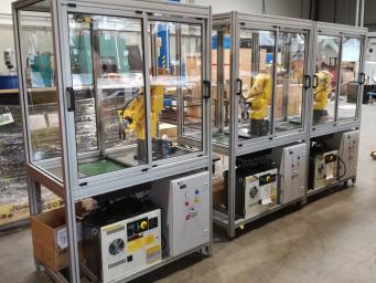 Universale robotische Zellen zum Studienzweck Universale robotische Zellen zum Studienzweck